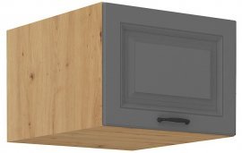 Oberelement Stilo - staubgrau/artisan Eiche - 50 cm NAGU-36 1F