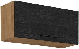 Oberelement Vigo - dunkles Holz - 80 cm GU-36 1F