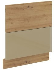 Tür für Einbaugeschirrspüler Artisan - cappuccino - ZM 570x596