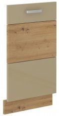 Tür für Einbaugeschirrspüler Artisan - Cappuccino - ZM 713x446