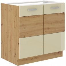 Unteres Element Artisan - creme - 80 cm ZL 2F BB