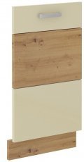 Tür für Einbaugeschirrspüler Artisan - creme - ZM 713x446