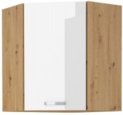 Eckoberelement Artisan - weiß - 58x58 cm GN-90 1F