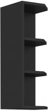 Oberes Eckelement Stolarz - schwarz - 30 cm G-72 ZAK