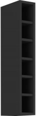 Oberelement mit Regalen Stolarz - schwarz - 15 cm G-90 OTW