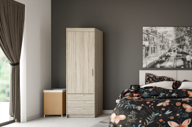 Schrank Elena 1D3S - Eiche Sonoma
