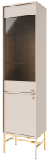 Vitrine Tokyo 3 - 101 - Sandfarbe - Beige