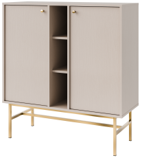 Kommode Tokyo 3 - 822 - Sandfarbe - Beige