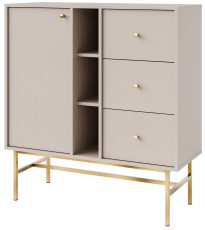 Kommode Tokyo 3 - 824 - sandfarben - beige