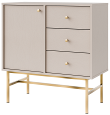 Kommode Tokyo 3 - 814 - Farbe Sand - Beige