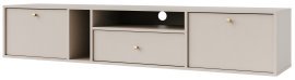 Wand-TV-Element  Tokyo 4 - 313 - Farbe Sand - Beige