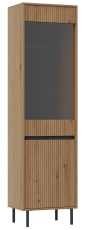 Vitrine Osaka 101 2D - Eiche Evoke