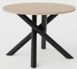 Esszimmertisch Oslo - 110 cm - Lindberg Eiche