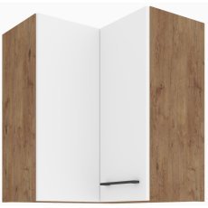 Oberes Eckelement Vigo - Weißer Hochglanz - 60x60 GN-72 2F (90°)