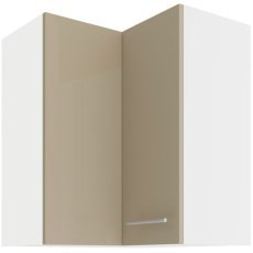 Oberes Eckelement Lara - kapučino - 60x60 cm GN-72 (90°) 2F