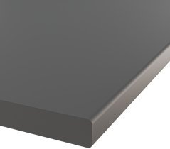 Stolarz Lempert - Küchenarbeitsplatte 38x600 mm - 1600 mm - Anthrazit