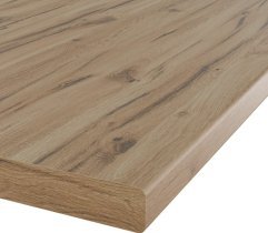 Stolarz Lempert - Küchenarbeitsplatte 38x1200 mm - 400 mm - heller Eichenholzton Estana
