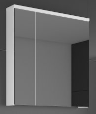 Schrank mit Spiegel Porto - weiß - WH 14