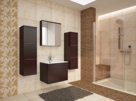 Badezimmerblock Porto - Wenge - WE 01