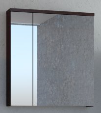 Schrank mit Spiegel Porto - Wenge - WE 14