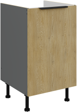 Unterschrank Cremona - Eiche/Anthrazit - 50 ZL 1F BB