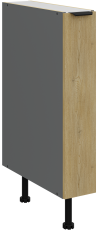 Unterschrank Cremona - Eiche/Anthrazit - 15 D CARGO BB