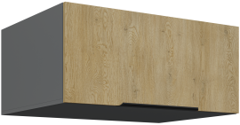 Oberschrank Cremona - Eiche/Anthrazit - 80 NAGU-36 1F