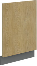 Tür für Einbaugeschirrspüler Cremona - Eiche/Anthrazit - ZM 570x446