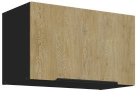 Oberschrank Cremona - Eiche/Schwarz - 60 GU-36 1F