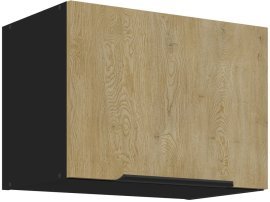 Oberschrank Cremona - Eiche/Schwarz - 50 GU-36 1F