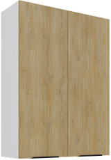 Oberschrank Cremona - Eiche/Weiß - 80 G-108 2F