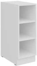 Unterschrank mit Regalen Stolarz 30 D OTW BB - weiß