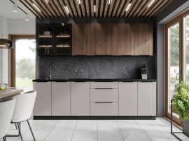 Küchenzeile Arona/Monza 260 cm - 4 Sets