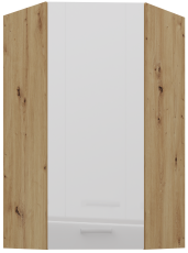 Oberschrank Ecke Artisan - weiß - 60x60 GN-108 1F (45°)