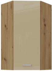 Oberschrank Ecke Artisan - Cappuccino - 60x60 GN-108 1F (45°)