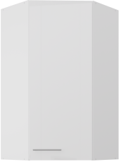 Oberschrank Lara - Weiß Glanz - 60x60 GN-108 1T (45°)