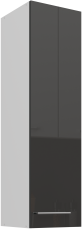 Oberschrank Lara - Grau Hochglanz - 30 G-108 1F
