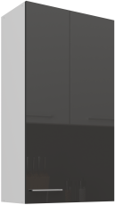 Oberschrank Lara - grau Hochglanz - 60 G-108 1F 