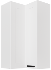 Oberschrankecke Luna - weiß - 60x60 GN-108 2F (90°)