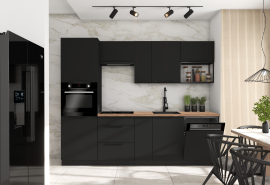 Küchenzeile Siena - 260 cm - 2-teilig