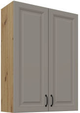 Oberschrank Stilo - сlaygrey/Eiche Artisan - 80 G-108 2F 