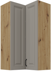 Oberschrank Stilo - сlaygrey/Eiche Artisan - 60x60 GN-108 2F (90°)