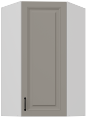 Oberschrank Ecke Stilo - сlaygrey/weiß - 60x60 GN-108 1T (45°)