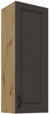 Oberschrank Stilo - grau/Eiche Artisan - 40 G-108 1F