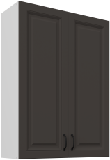 Oberschrank Stilo - grau/weiß - 80 G-108 2F 