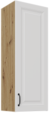 Oberschrank Stilo - Weiß/Eiche Artisan - 40 G-108 1F
