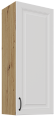 Oberschrank Stilo - weiß/Eiche Artisan - 45 G-108 1F