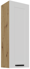 Oberschrank Luna - weiß/Artisan Eiche - 40 G-108 1F