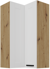 Oberschrank Luna - weiß/Artisan Eiche - 60x60 GN-108 2F (90°)