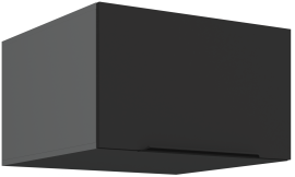 Oberschrank Aria - schwarz/anthrazit - 60 GU-36 1T